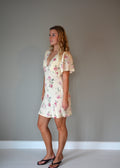 Auguste blomstret dress - Str. S