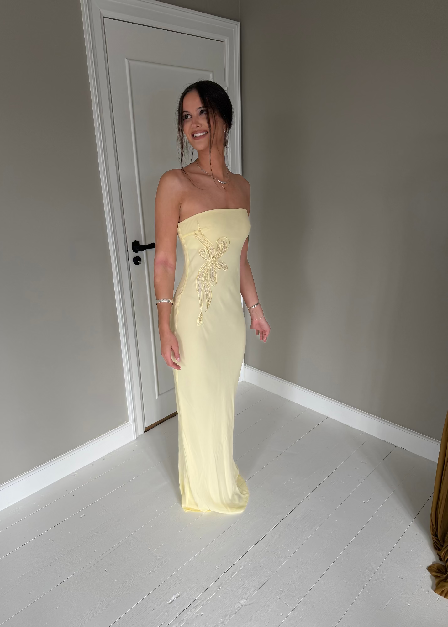 Venroy gul Strapless - Str. S