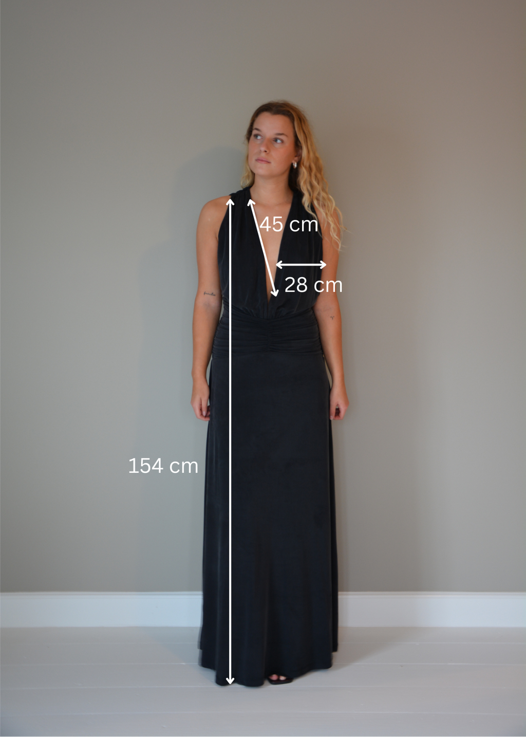 Kookai sort maxi - Str. M